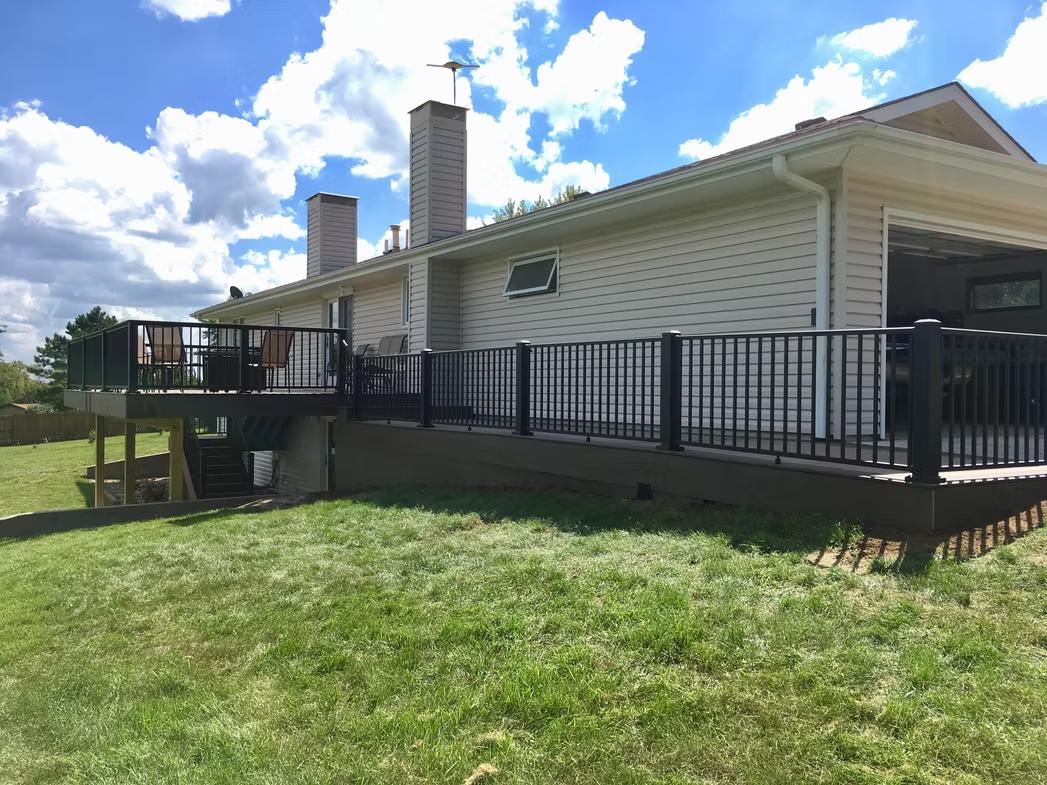 Outer view of the deck 