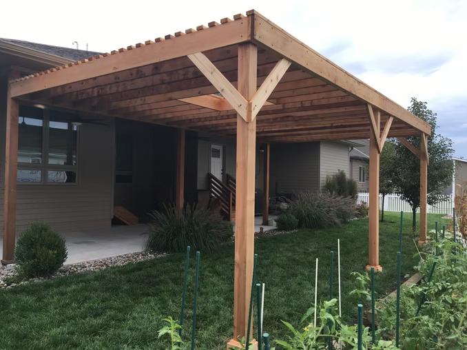 Cedar Pergola