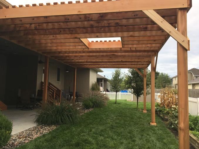 Cedar Pergola