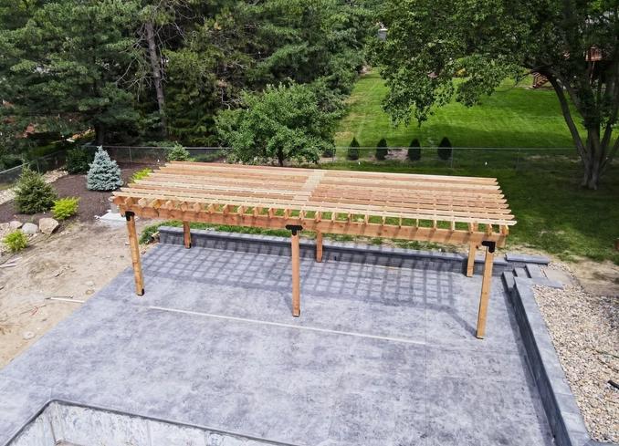 Cedar Pergola